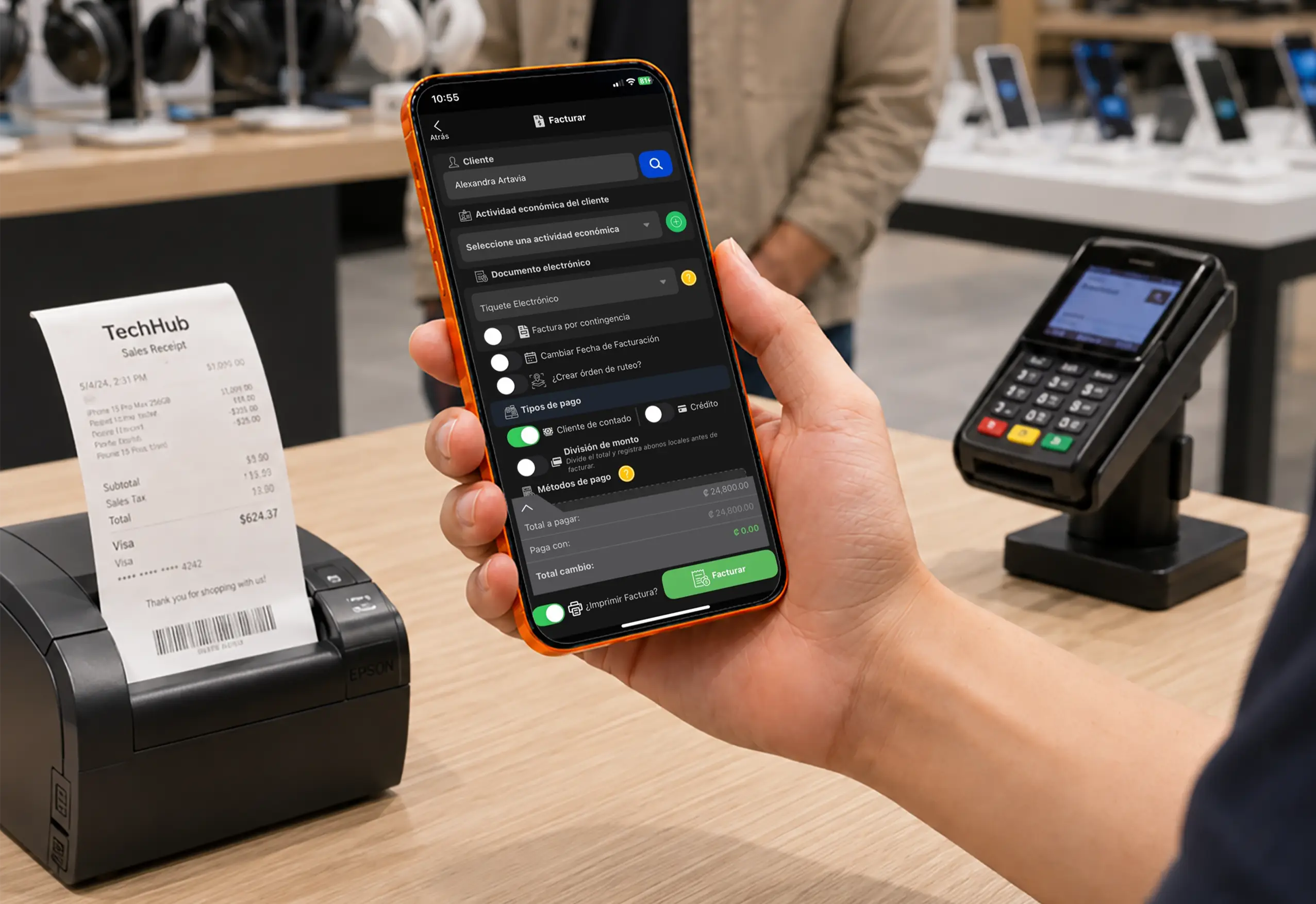 Sistema POS para tiendas de tecnologia y electronica