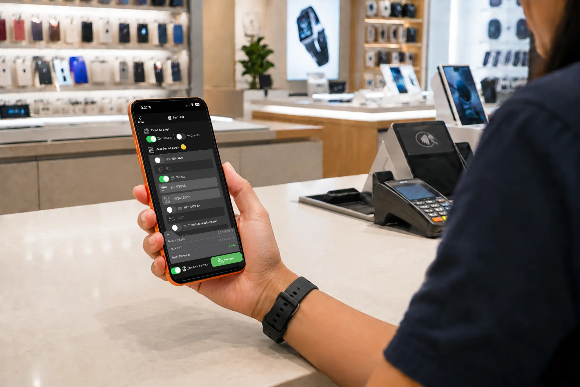 App movil Posmovi para emitir facturas electronicas desde telefono