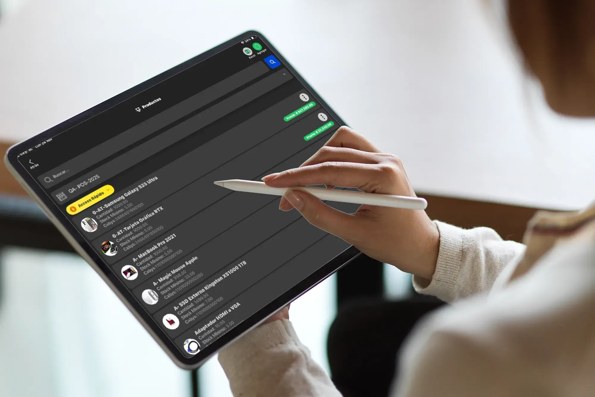 Control de ventas e inventario en POSMOVI