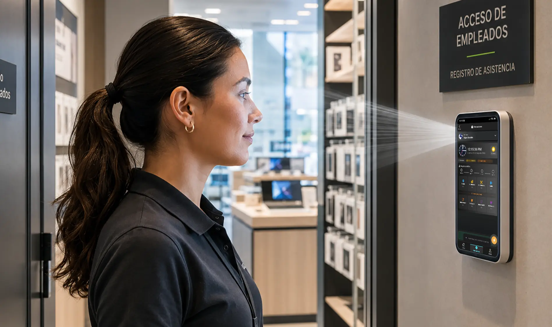 Tecnologia Face ID anti fraude en software de marcadas Posmovi