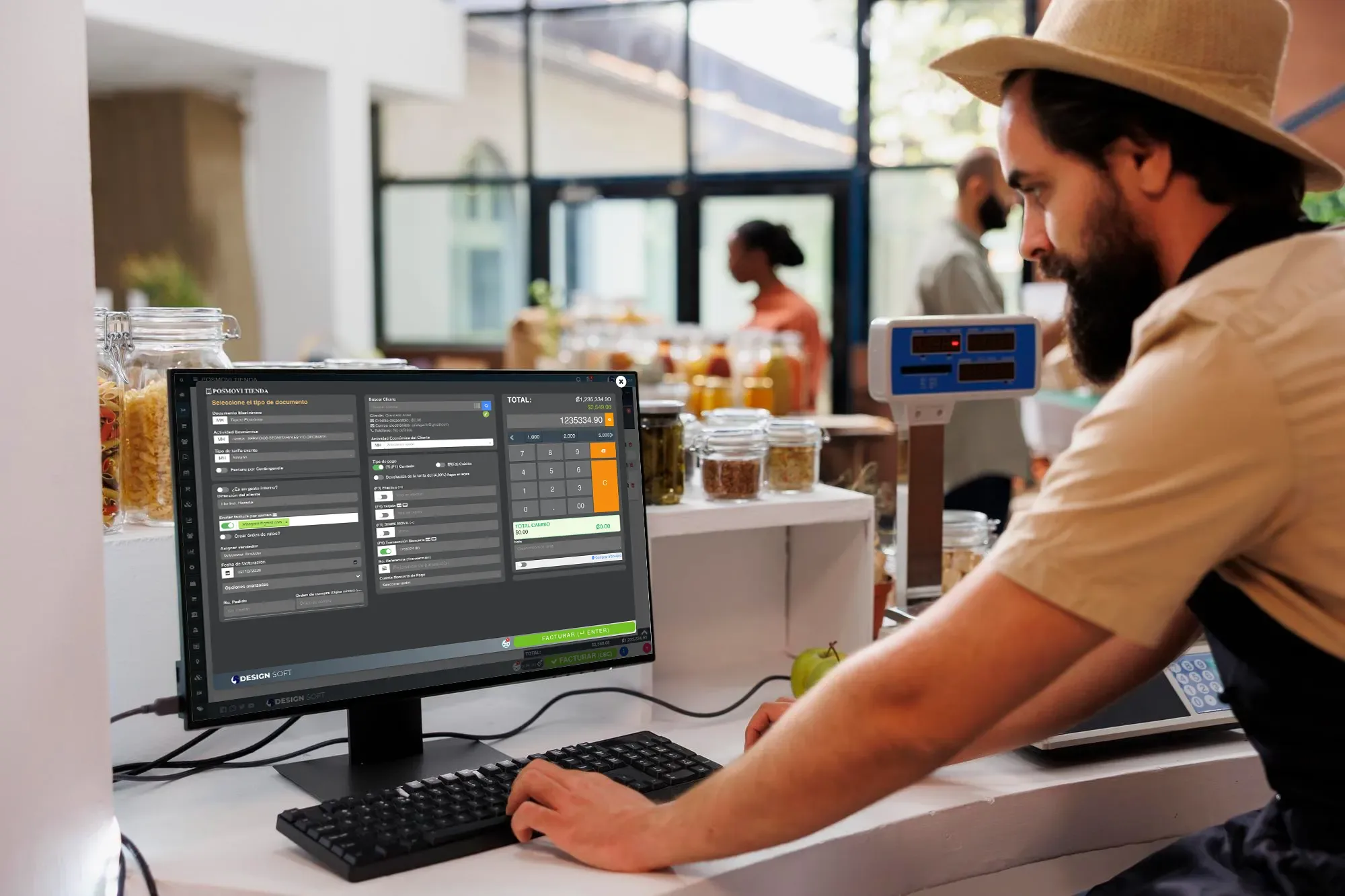 Sistema POS Posmovi para negocios con interfaz de ventas y control comercial