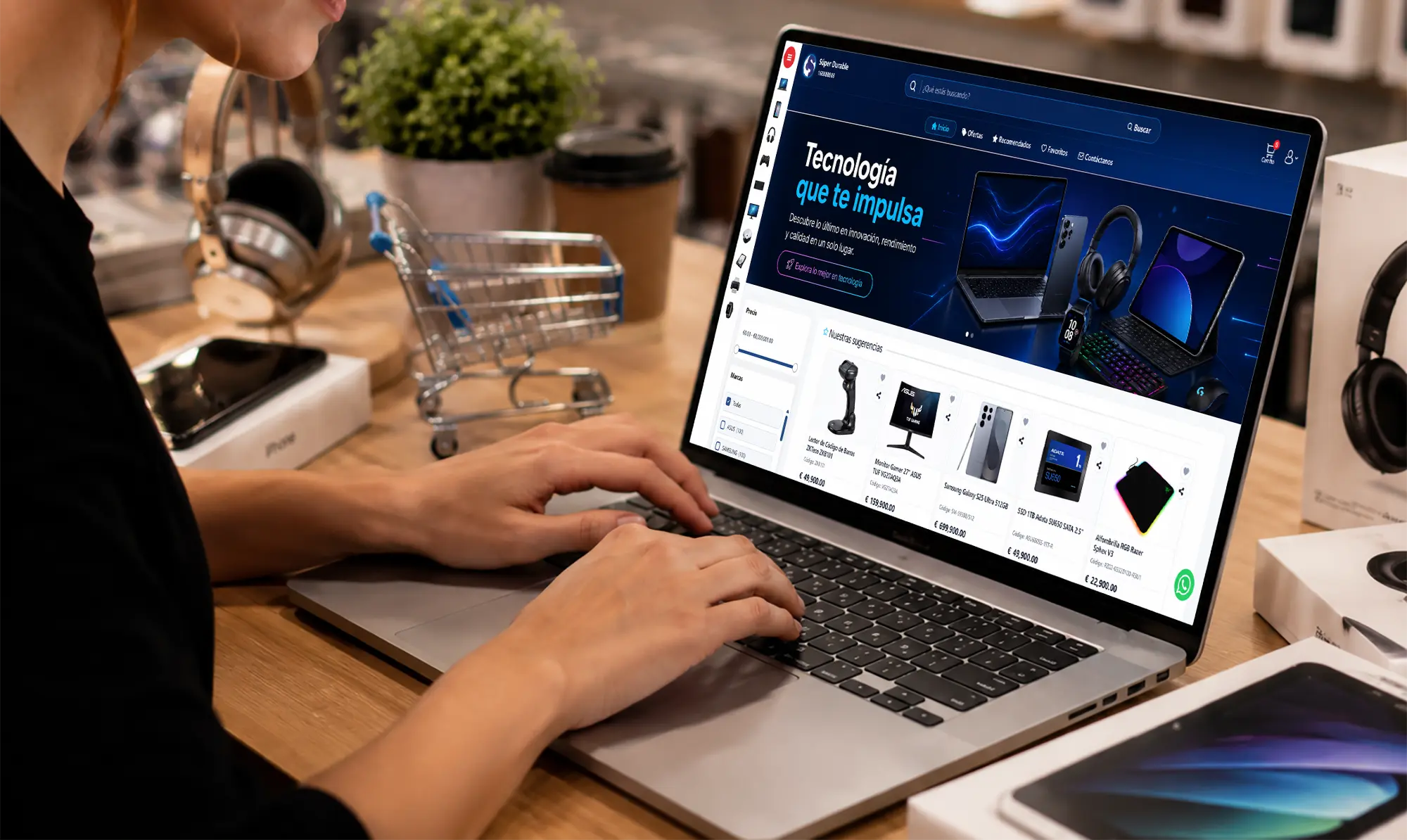 Software de tienda en linea Posmovi para vender por internet