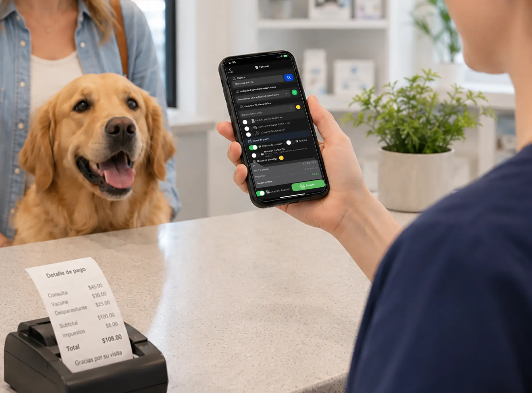 Sistema POS para veterinarias